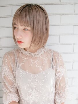ルティア 池袋(Lutia) 夏に向けて!ハイトーンショートボブ♪