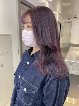 ゲーム 原宿店(GAME) インナーカラー/ダブルカラー/ミルクティーベージュ/ボブ