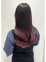 アッシュ 八王子店(Ash)&nbsp;韓国/グラデーションカラー/ベビーピンク/ブリーチ/ケアブリーチ