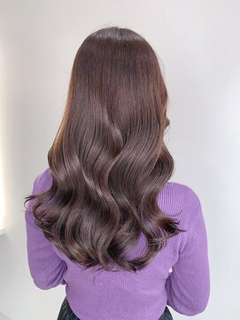 レニーバイエース(LANY by ACE) 【LANY 横浜】韓国風波巻き×ラベンダーベージュ