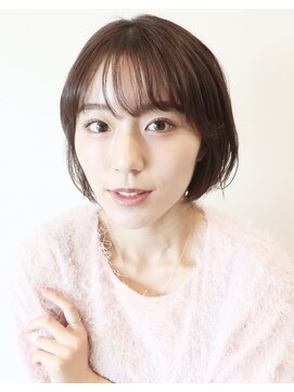 アイ(I.) 【 Ｉ. 】30代からのナチュラル前下がりショートボブ　川口