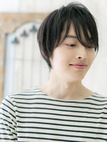 モッズヘア メン 上尾東口店(mod's hair men)&nbsp;好感度◎なアースカラー抜け感サイドパートショートW上尾