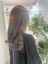 プラム(plum.)&nbsp;透明感抜群グレージュカラー/ロングスタイル/plum./相模大野