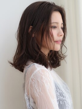 マイラ 銀座(myla) 前髪ワンカールレイヤーボブ美髪エアリーロングピンクブラウン