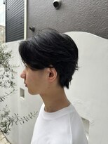 アブニール 我孫子(AVENIR)&nbsp;メンズセンターパートワンカールパーマ