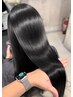 【岸限定とにかく傷ませない】カット＋髪質改善酸性ストレート＋前処理tr