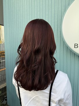 アン ブリーチ(UN BLEACH) ブリーチなしレッドカラー♪♪