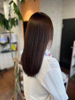 ブリエ(Briller)の写真/カラーとお客様に合わせた栄養を同時に補給♪染めるたび、憧れの『潤いたっぷりツヤ美髪』に近づく…！