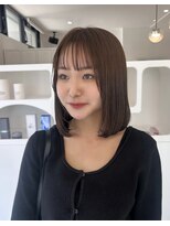 エルモ(ELMO.)&nbsp;ミディアムボブ/グレージュカラー