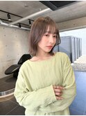[elle by lond]栗原　瑠世　小顔にに見せるヘア