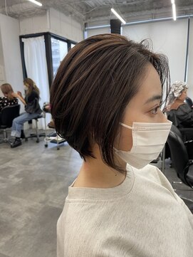 アンジェリカラボ 梅田店(ANGELICA LABO) 大人可愛い丸みショート/20代/30代/40代【後藤】
