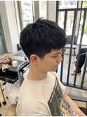 men's/MEN'S/メンズカット/メンズパーマ/船橋/刈り上げマッシュ