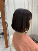 ちょっと長めボブのストカール