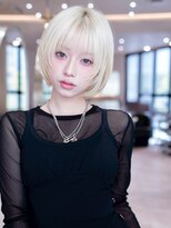 イオ 本厚木(io) 20代30代切りっぱなし顔周りレイヤーボブ/髪質改善/外ハネ