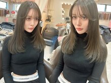 韓国ヘア×【前髪・顔周り】で印象が決まります♪