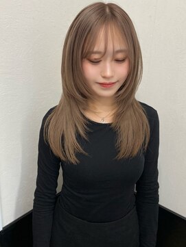 ラグナ(LAGUNA) 【レイヤーカット/ミルクティーベージュ/ヘーゼルベージュ】