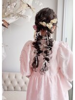 ユルフ(yulf)&nbsp;ふわふわツイン編み下ろし^_^