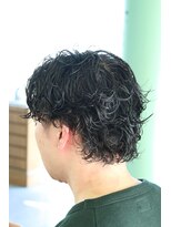 にもう&nbsp;サーフカール/ミディアム/ショート/メンズパーマ