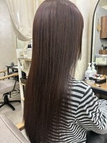 ルリアン 元住吉店(Le'lien)&nbsp;イノアカラー/ワインレッドカラー/艶カラー/元住吉駅/武蔵小杉駅