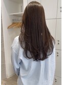 レイヤーカット　　ヘーゼルベージュ
