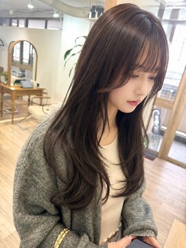 ナチュラル 南越谷店(Natural) 韓国風レイヤー/髪質改善カラー