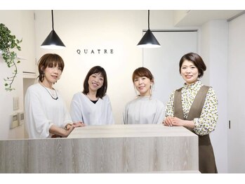 キャトル(hair make QUATRE)の写真/【キャリア20年以上のっスタイリストが担当】他店で満足できなかった髪のお悩みをケア！！