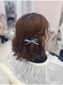 ねじりハーフツイン