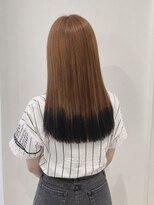 セブンルックスクレオ(7LOOKS creo)&nbsp;エンドカラー / オレンジ×ブラック