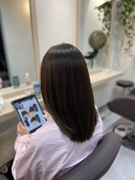 アイノアヌエール 代々木店(AInoa Nouer) 髪質改善ストレートで叶う♪縮毛矯正×プレミアムカラーエステ