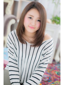 ヘアアンドビューティー ミック(Hair & Beauty miq) 清潔感☆ヌーディストレート(miq阿佐ヶ谷)