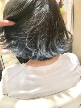 ラウンジ ヘアアンドグルーミング(Lounge HAIR&GROOMING) インナーブルー