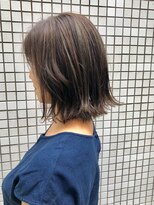 エヌ トーキョー(enu TOKYO)&nbsp;脱白髪染め　ハイライト　明るい白髪染め