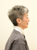 えがお美容室&nbsp;【えがお美容室】50代60代に人気☆骨格補正ショートスタイル