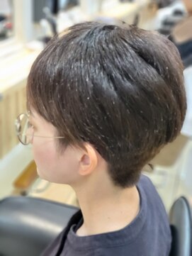 イチゴ 青物横丁店(ICH GO) グレージュ　ソフト２ブロックショート