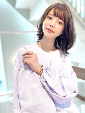 コート 表参道(Cote) ☆ヘルシースタイルショコラアッシュ艶髪ふんわりカールボブ