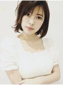 【似合わせヘア】小顔ボブスタイル
