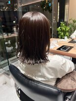 ガリカ 横浜(Gallica) 【後藤嵩広】艶髪透明感ココアブラウン×外ハネミディアム