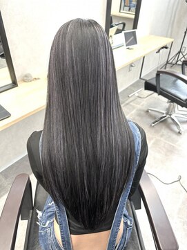 エル オオサカ 心斎橋店(L. OSAKA) ハイライトグラデーション_チョコレートブラウンフェミニン_S59