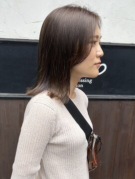 フィアート ヘアドレッシング サロン(Fiato Hairdressing Salon) 切りっぱなし/イルミナカラー