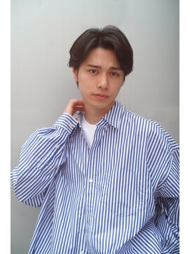 レジュアル(RESSUAL) スーツ短髪ツーブロック束感モテる黒髪シークレットパーマ流行