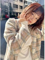 ソワ オモテサンドウ(SOIE OMOTESANDO)&nbsp;【SOIE】暖色オン眉ボブ