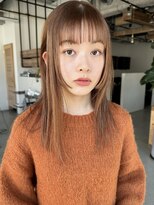 ディッセンバー 神宮前(December)&nbsp;ミディアム/ストレート/ブラウン