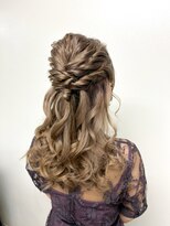 オアシスガーデン 我孫子店(Oasis GaRDEN)&nbsp;結婚式ハーフアップ