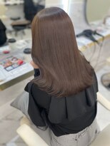 シェノン サントル(CHAINON CENTRE)&nbsp;美髪のススメ/ピンクブラウン/エアリーロング/切りっぱなしボブ