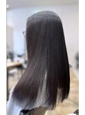 縮毛矯正ストレートヘア