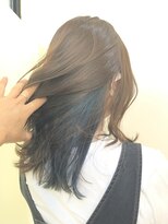 ローレン(LOREN)&nbsp;インナーカラー/エメラルドブルー