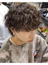 【波巻きパーマ】