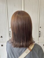 ハピネス 泊店(happiness)&nbsp;まろやかベージュ×切りっぱなし