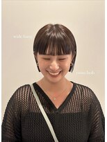 ガーランド (Garland)&nbsp;切りっぱなしボブ/ワイドバング/前髪/原宿神宮前