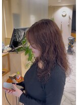 シアン 栄店(CYAN.)&nbsp;レイヤーカット×ウェーブパーマ